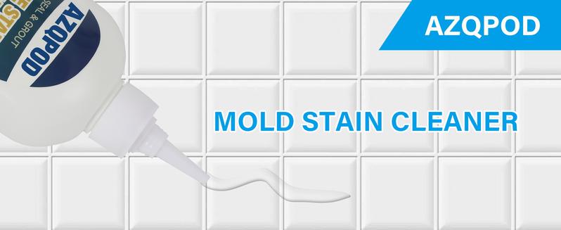 Heavy Duty Stain Cleaner Gel for Washing Machine Front Loader Door Seal, Shower, Bathroom Grout, Tile, Caulk – Powerful Mold & Mildew Remover Gel – Deep Cleaning Household Solution – 7 Fl Oz