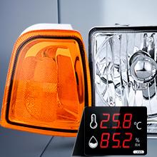 Nilight Headlight Assembly for 2001 2002 2003 2004 2005 2006 2007 2008 2009 2010 2011 Ford Ranger Replacement Headlamp Chrome Housing Amber Reflector