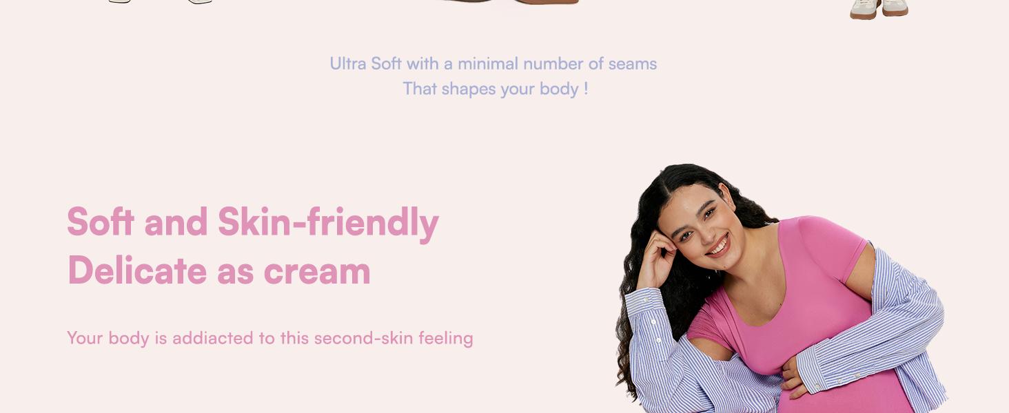 POSHDIVAH Women's Maternity Jumpsuit Romper Pregnancy Short Sleeve T Shirts Bodycon Bodysuit Shapewear pregnancy supply