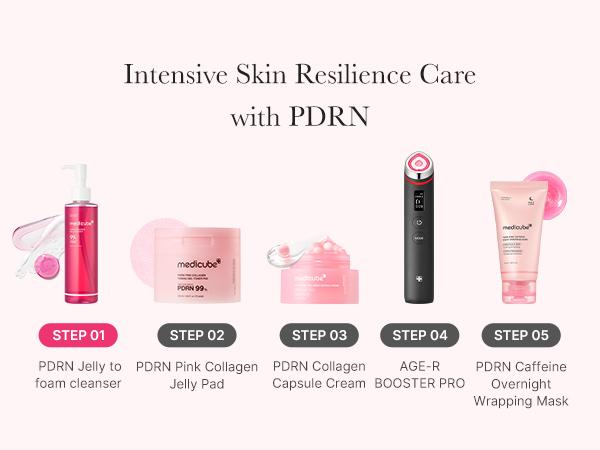 [medicube] PDRN Jelly to Foam Cleanser | Low pH Hydrating Daily Face Wash for All Skin Types | With PDRN, Collagen & LHA | Gentle Pore Care & Radiant, Balanced-Looking Skin | Korean Skincare | 200ml / 6.76 fl.oz