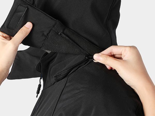 ororo Women's 3-Zone Classic Heated Jacket with Battery Pack and Detachable Hood