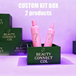 Beauty Connect COL custom kit box 2 products, build your own box with 3 personalized Hair care, personaliza tu propia caja con 2 productos