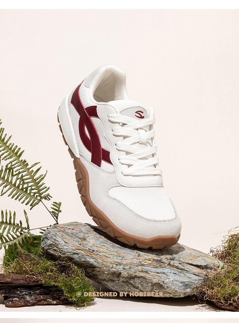 HOBIBEAR Wide-Head Shoes for Spring/Autumn: Durable Casual Shoes, Lightweight Hiking Wide-Fit Footwear, Comfortable for Wide Foot Pads, Suitable for Everyday Wear