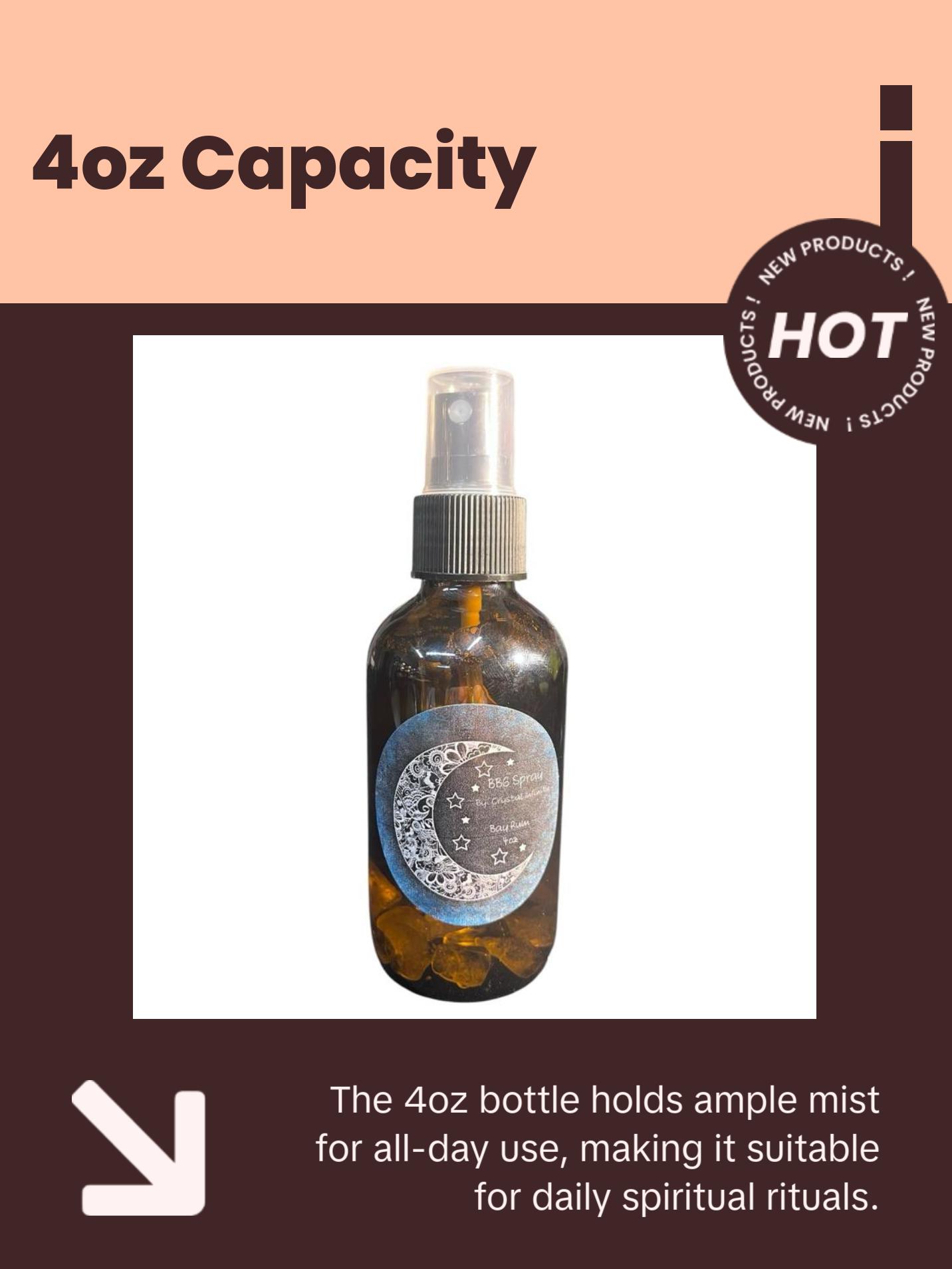 BBG Crystal Infused Spiritual Mist in Bayrum