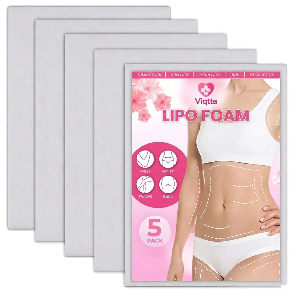 5 Pack Lipo Foam Pads for Post Surgery Abdominal Support