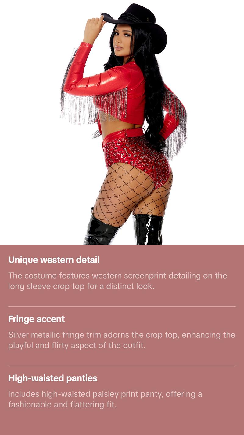 Rodeo Fever Sexy Cowgirl Costume