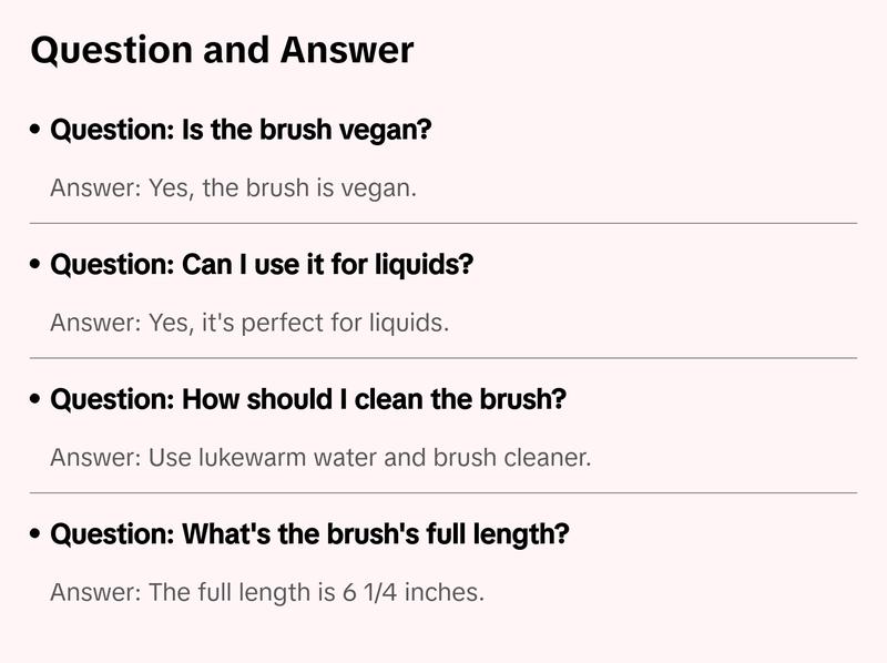P-24 Foundation Buffer Brush