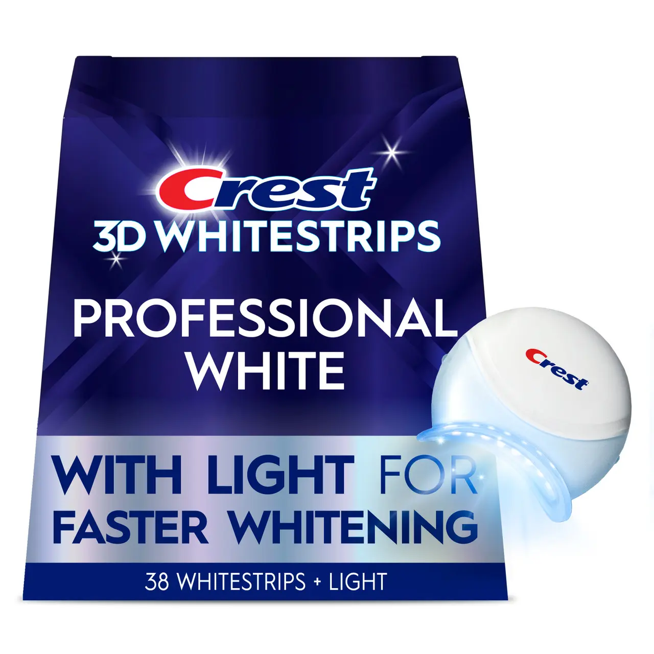 Crest 3DWhitestrips Professional White + Light