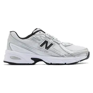 New Balance 740 White Silver Metallic Navy U740NW2 Men's Fashion Shoes New