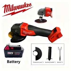 Milwaukee  Cordless Angle Grinder, Brushless for Metal Grinding, Cutting, Construction & Home Improvement tool ideal electric wrench