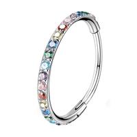 Sliver Bar + Colorful CZ