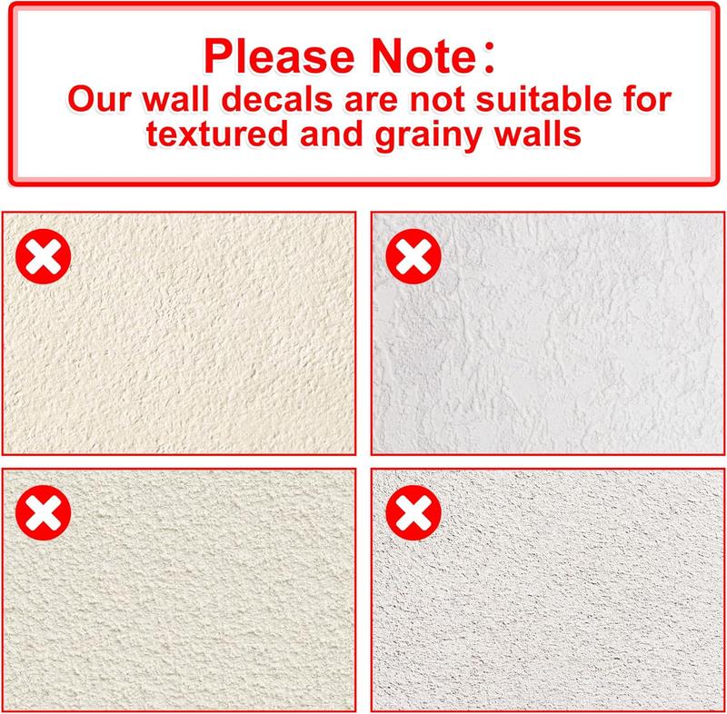 Inspirational Wall Stickers Quotes Letter Wall Art Stickers Motivational Removable Wall Decor Positive Word Butterfly decals Peel and Stick for Bedroom Living Room Hallways Family Office Classroom