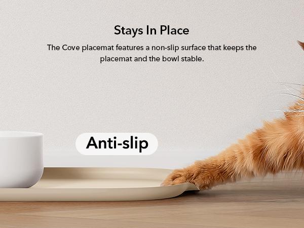 PETLIBRO Dog Food Mat, Safety Silicone Cat Food Mat for Feeder & Fountain, Waterproof, Raised Edge Spill Protection, Available in Multiple Colors