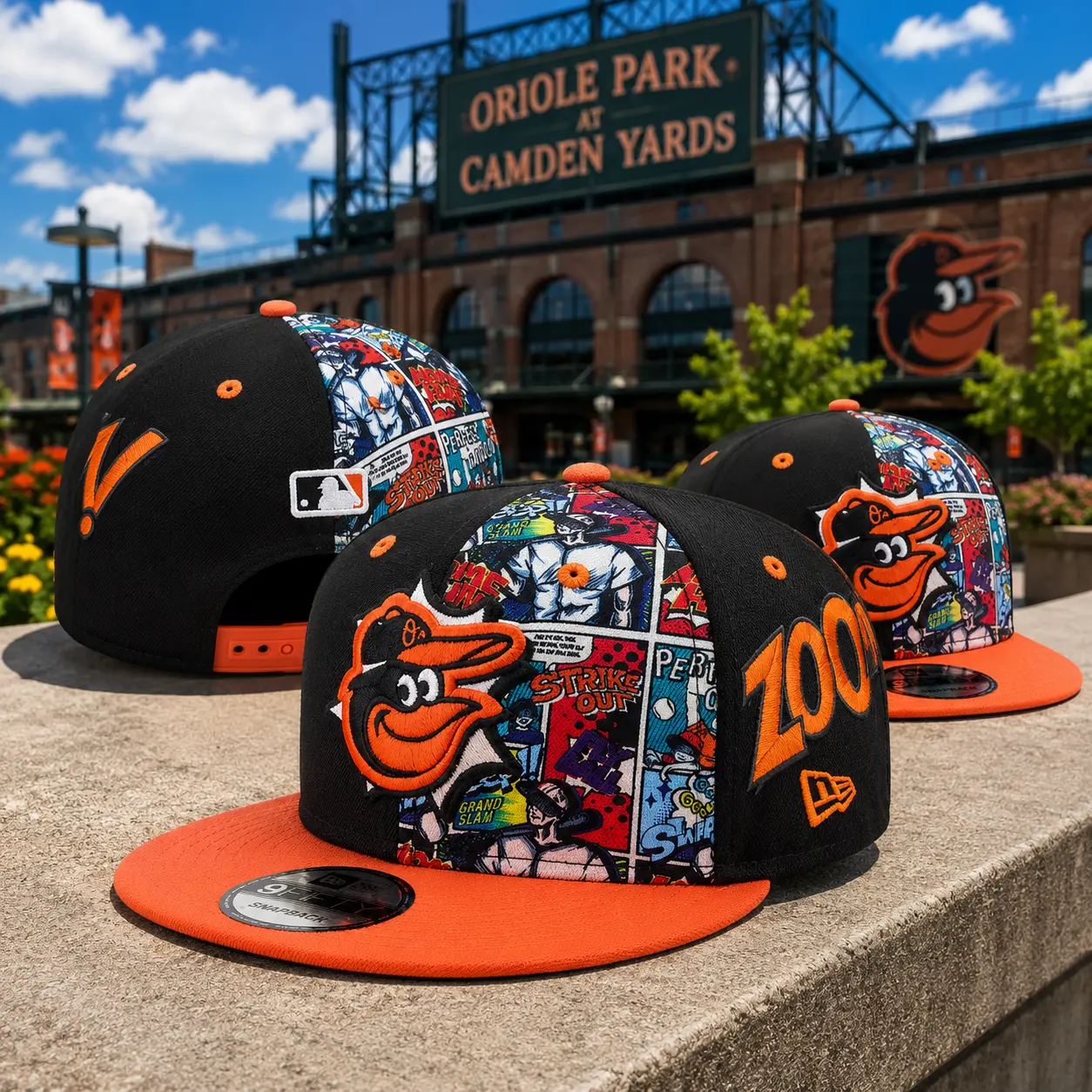 New Era Baltimore Orioles Diamond Hero 59FIFTY Snapback