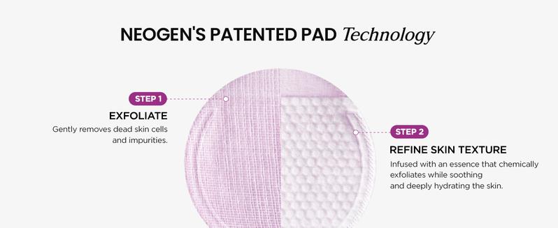 [NEOGEN Official] Bio-peel Gauze Peeling Pads Wine 6.76 Fl Oz / 30 Pads