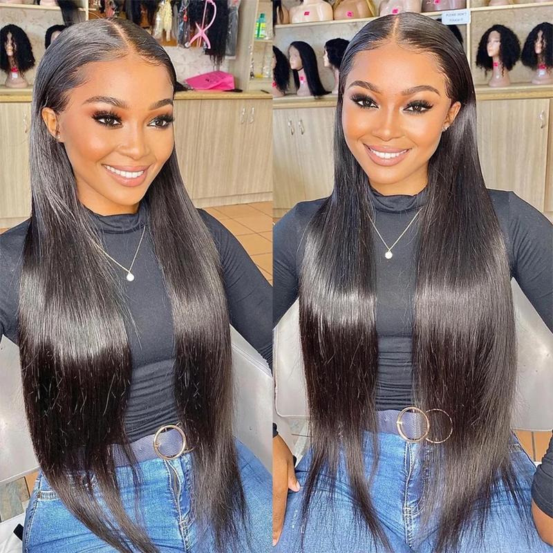 24K Extensions Straight Hair 3 Bundles Brazilian Virgin Hair Straight Human Hair Bundles