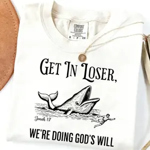 Funny Christian Bible T Shirt with Religious Quotes and Faith Humor Tee for Church Enthusiasts