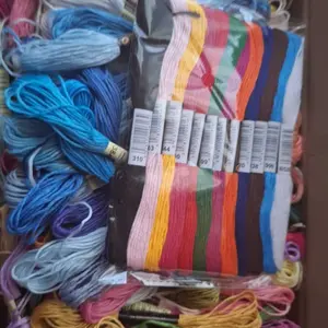 112 Colours Embroidery Thread Set,Embroidery Floss,8 Metres 6 Thread Each,Embroidery Thread Cotton Embroidery Thread Set for Embroidery Crafts Knitting Bracelet Thread Sewing Thread Cross Stitch Work