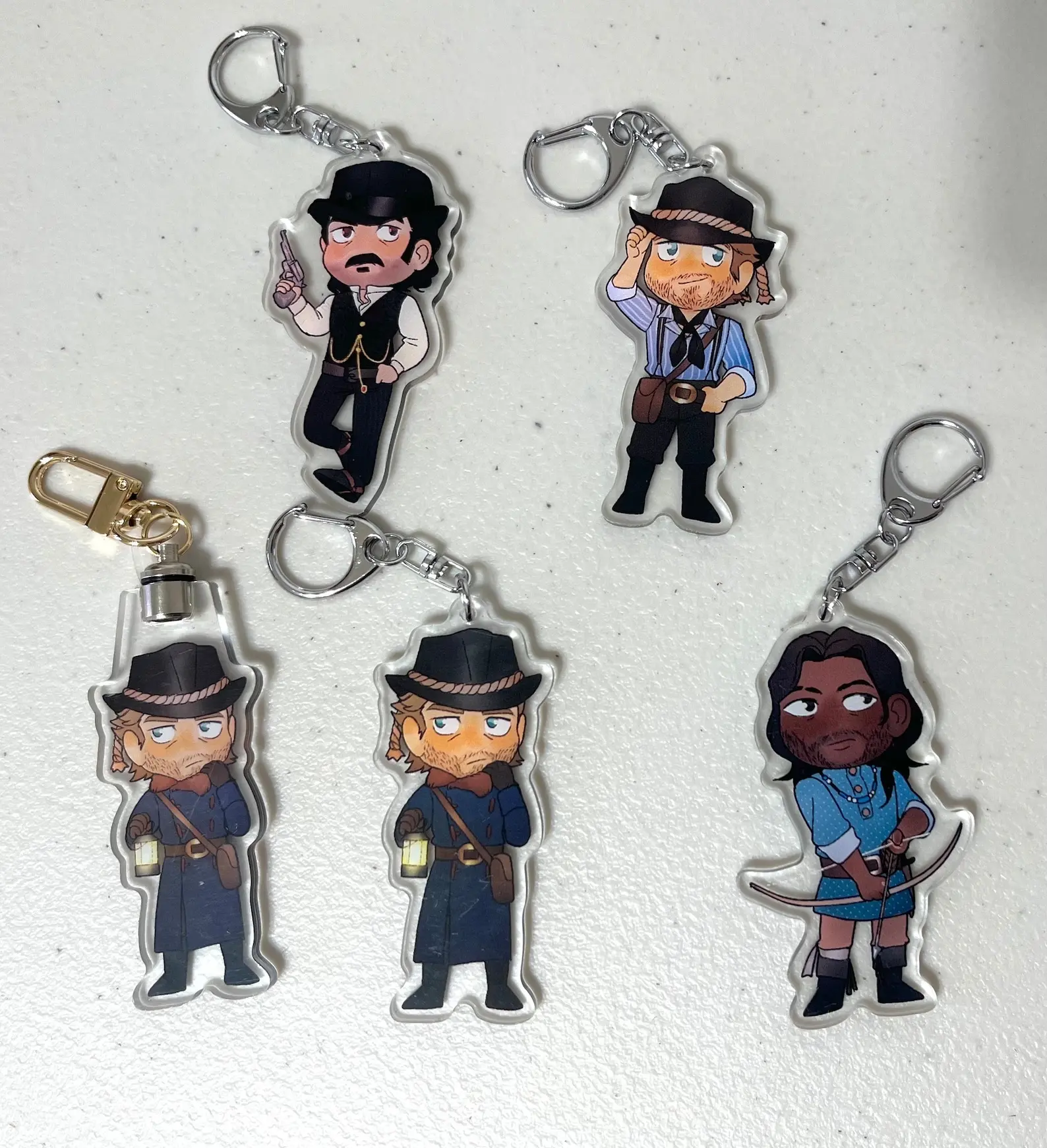 Arthur Morgan | Acrylic Keychain | Red Dead Redemption inspired | RDR2 |, Great For Daily Use Or As Thoughtful Little Gifts For Your Friends And Yourself, Halloween gifts