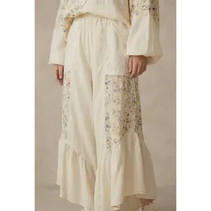 The Gypsy Floral Ruffle Pants