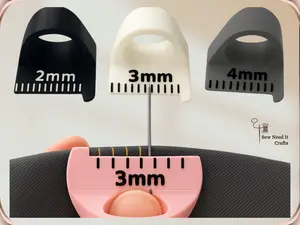 Sewing Stitch Spacing Guide Template for Hand Sewing – Even Stitch Marking Tool 2mm 3mm 4mm