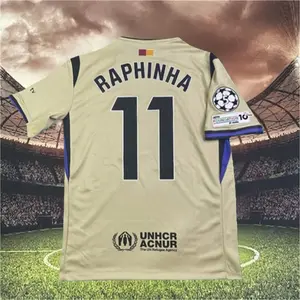 25 26 Season Away No.11 Raphinha Short sleeve Soccer Jersey