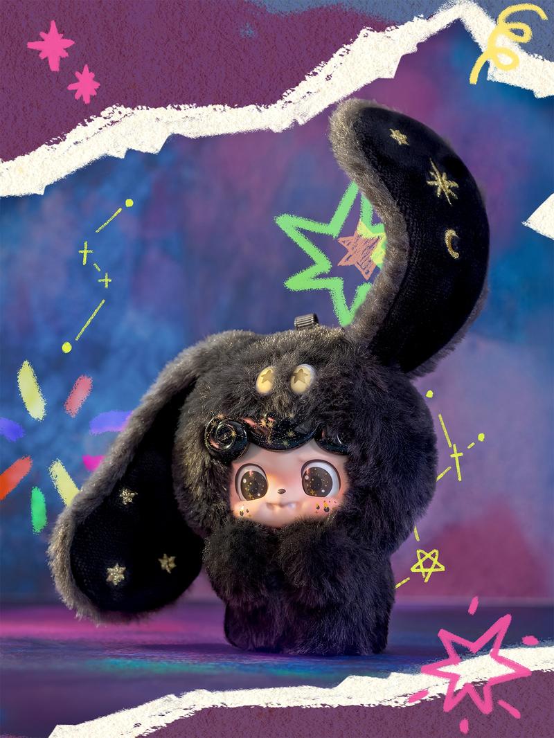 Miniso Q Baby Emotional Hairy Monster Series Blind Box - Charming Plush Blind Box Doll, Great Choice for Gifting to Friends