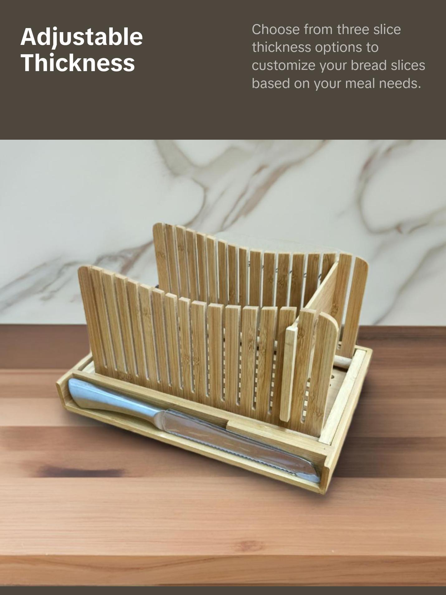 Bamboo Bread Slicer Bamboo Bread Slicer