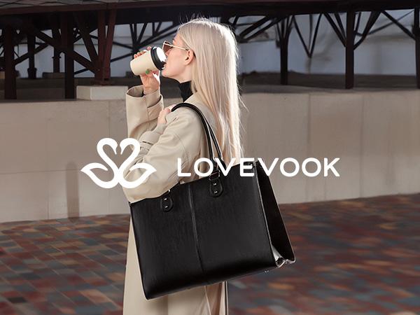 【New Year Gift】LOVEVOOK Laptop Bag for Women, 15.6-17.3 inch Vegan Leather Laptop Tote Bag Large Capacity Vintage Leather Work Bags for Women Computer Bag Office Briefcase Handbag. Durable. TikTokShopHolidayHaul 【New Year Gift】LOVEVOOK Laptop Bag for Women, 15.6-17.3 inch Vegan Leather Laptop Tote Bag Large Capacity Vintage Leather Work Bags for Women Computer Bag Office Briefcase Handbag. Durable. TikTokShopHolidayHaul