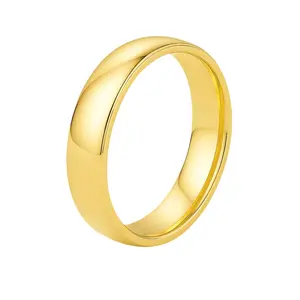 14k Yellow Gold Comfort Fit Wedding Band(5.00 mm)