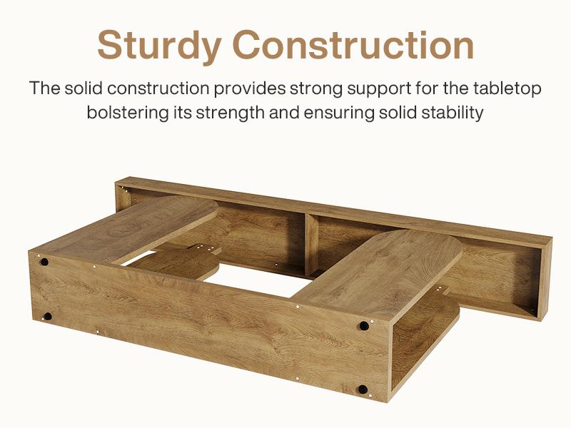 Tribesigns 70.9-Inch Extra Long Farmhouse Console Table, 2-Tier Wooden Entryway Console with Storage Shelf, Sofa Table Behind Couch for Hallway, Living Room, Entrance, Light Brown