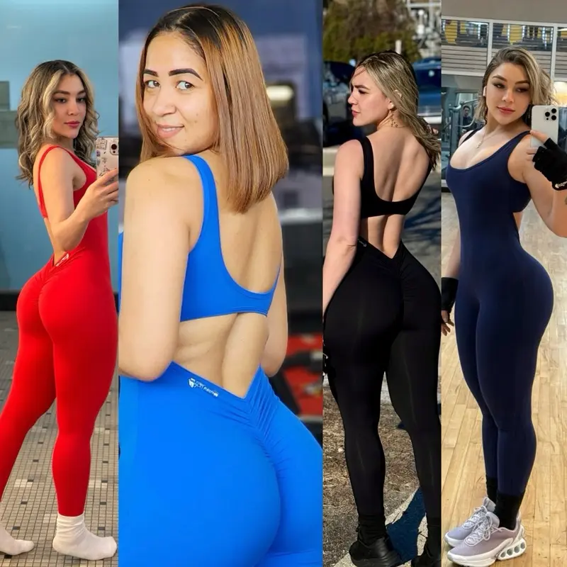 Ultra scrunch active jumpsuit