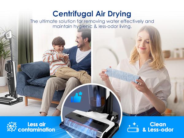 Tineco FLOOR ONE S5 COMBO 2-in-1 Smart Cordless Wet-Dry Vacuum Cleaner and HandVac, Great for Sticky Messes and Pet Hair, Lightweight, Ultra-Quiet, with Smart Display, Wi-Fi, App and Voice Guide Tineco FLOOR ONE S5 COMBO 2-in-1 Smart Cordless Wet-Dry Vacuum Cleaner and HandVac, Great for Sticky Messes and Pet Hair, Lightweight, Ultra-Quiet, with Smart Display, Wi-Fi, App and Voice Guide