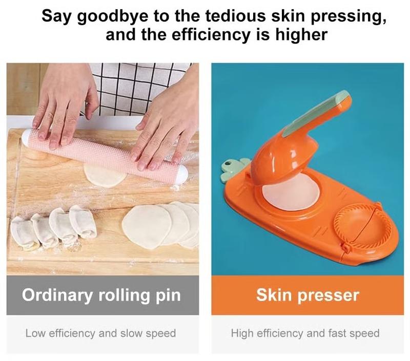 Dumpling Skin Maker Dumpling Moulds-Suitable for home kitchens,An excellent gift choice for Christmas and New Year.