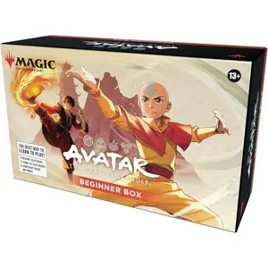 Magic: The Gathering Avatar: The Last Airbender Beginner Box 2-Player Card Game Includes 2 Tutorial Decks 8 Themed Half-Decks 2 Playboards 2 Spindowns and More