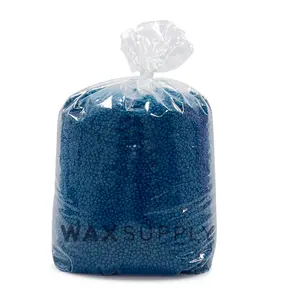10lb Euro Blue Hard Wax Beads (European Formula) (Hyper Elastic) (Bulk)