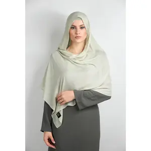 Modal Hijab with Matching Undercap Light Sage Green#56