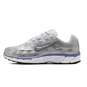 Women's Nike P-6000 Metallic Silver/World Indigo (BV1021 014)
