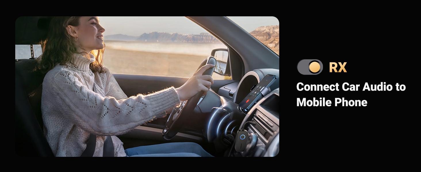 UGREEN Bluetooth 5.2 3.5mm Audio Transmitter/Receiver Adapter for Airpods or Headphones,  for Flight, TV, Car Stereo, MP3 Headset Microphone-TikTokShopBlackFriday ,Tiktokshopstockup