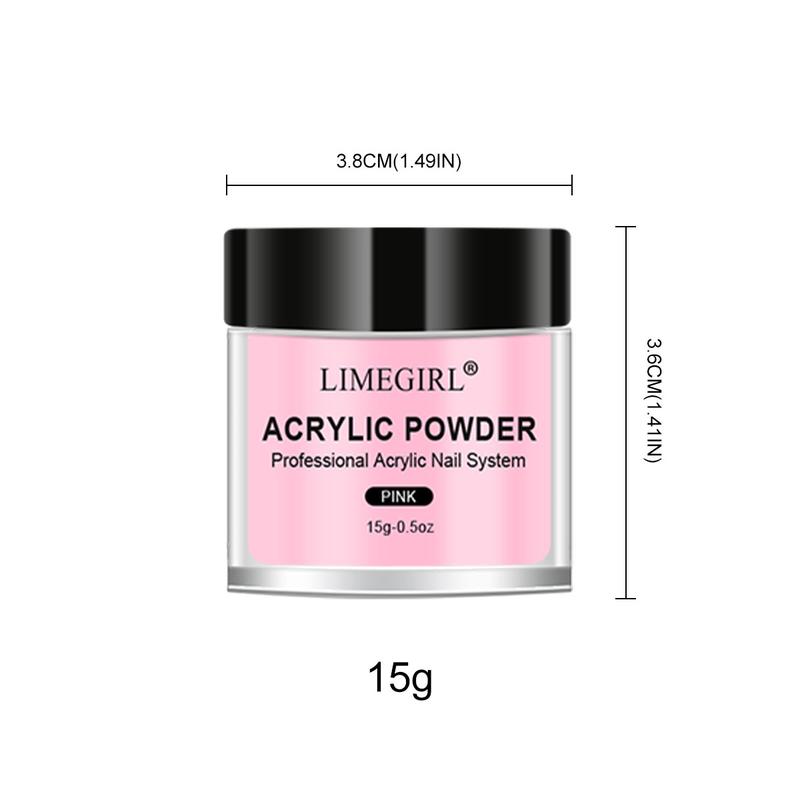 Cutics Acrylic Nail Kit for Beginners Professional Set with Nude Powder Gel Polish Glitter Decorations Gift for Women Manicure Tools & Essentials