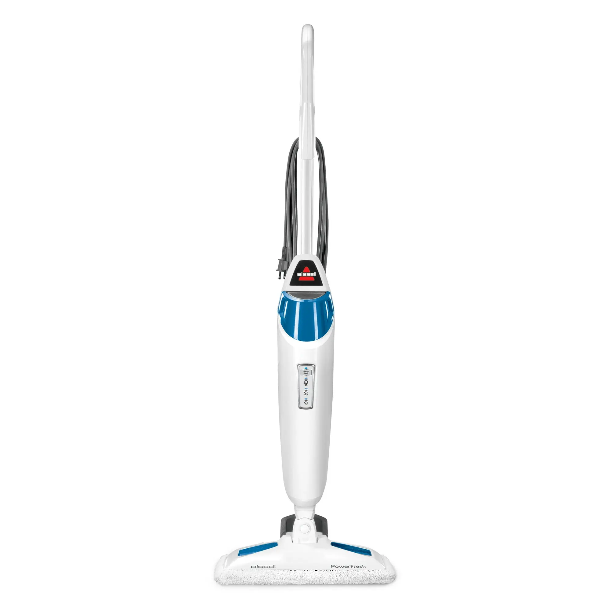 BISSELL PowerFresh Corded Steam Mop for Sealed Hard Floors - Easy Scrubber, SmartSet Steam Control, Removable Water Tank, Model 19405