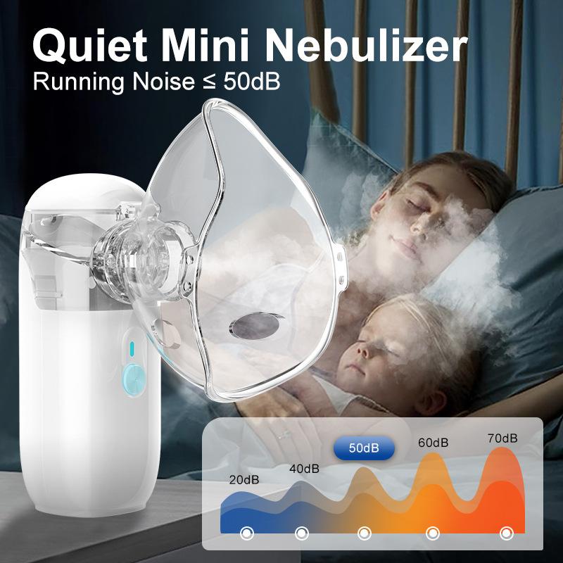 MUNBYN  2026 Upgraded Portable Smart Humidifier, Rechargeable Handheld Humidifier with Auto-Cleaning & Dual Modes, Personal Humidifier for Home & Travel, Safe for Adults and Kids