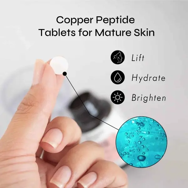 Neurogan Health Copper Peptide GHK-CU , 120 mcg, 60 Tablets, 0.52 oz (15 g) - TikTok Shop Neurogan Health Copper Peptide GHK-CU , 120 mcg, 60 Tablets, 0.52 oz (15 g) - TikTok Shop