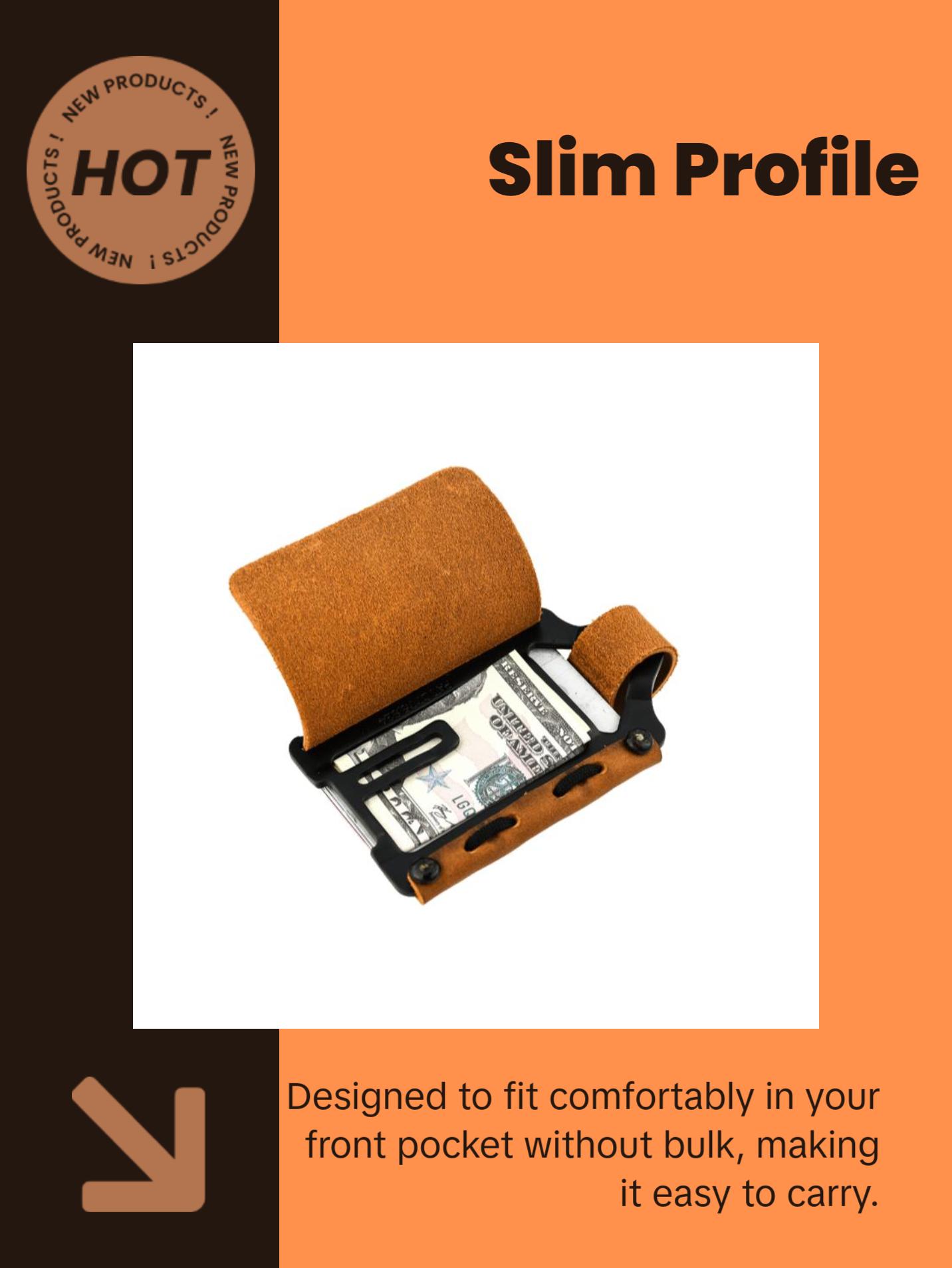 Element Wallet - Black Tobacco Brown