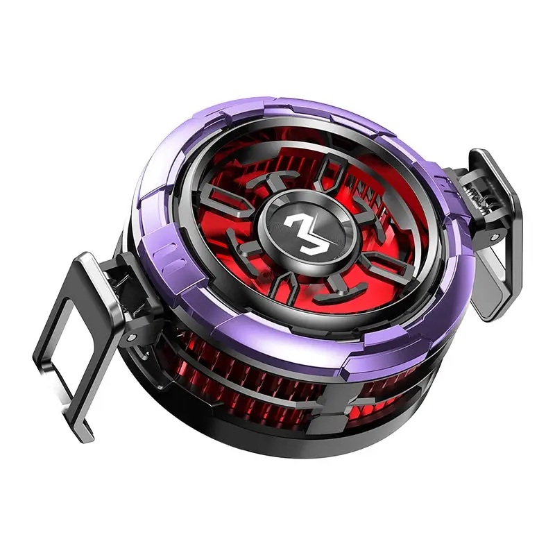MEMO CX08 Pro Mobile Semiconductor Cellphone Cooler - Magnetic Snapon/Clip Mount, Fast Cooling, Rechargeable Compact Cooling Fan Portable, USB-A Charging, Compatible with CX07 DLA6 Devices, Gamer Streaming Accessory