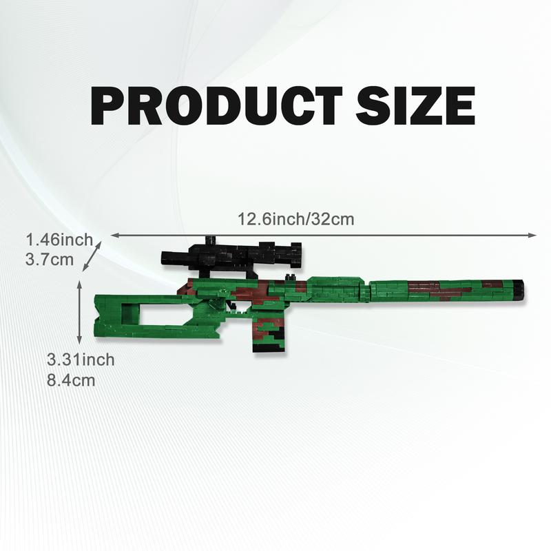 1:3 DIY Building Block Sets - Construction Toys for Kids, Adults & Collectors, Craft Assembling Model Kit with Splicing Bricks for Creative Play