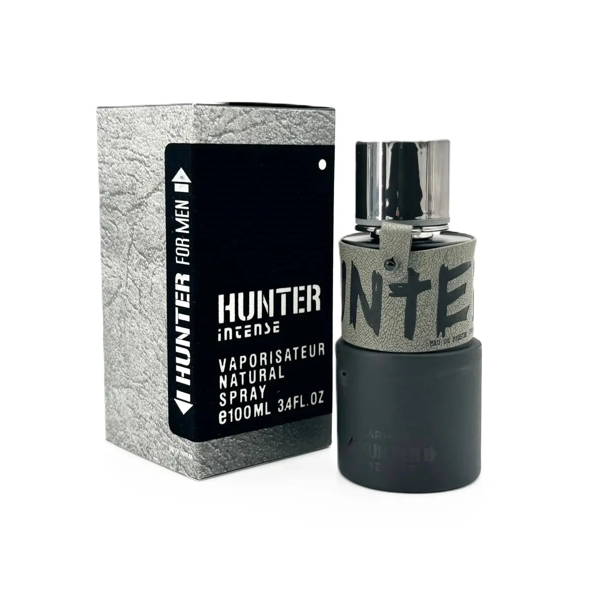 Armaf Hunter Intense Eau de Parfum (EdP) for Men, Long-Lasting Alcohol-Containing Natural Spray with Fresh, Aromatic, Spicy Citrus & Lavender Notes, 3.4 fl oz EdP Cologne Spray for Adults