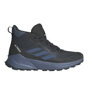 adidas Mens Terrex Trailmaker 2 Mid Gtx Hiking Hiking Sneakers Shoes - Black, Blue