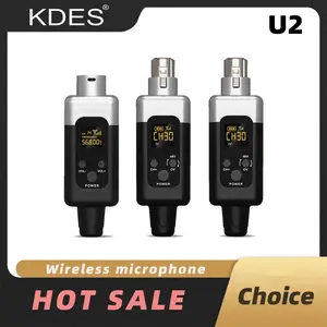 KDES U2 Wireless Mic Converter Set