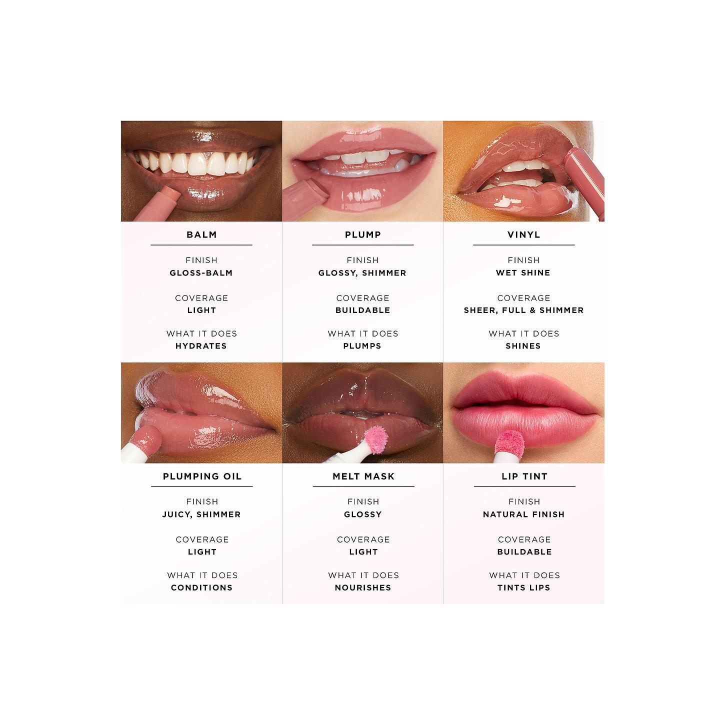 TARTE Maracuja Juicy Lip Tint - Lolli Shade, Hydrating Lipstick with Hyaluronic Acid, Blendable Cosmetic Lip Gloss